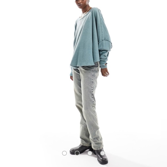 NWT Free People Microphone Drop Thermal - Picture 2 of 15